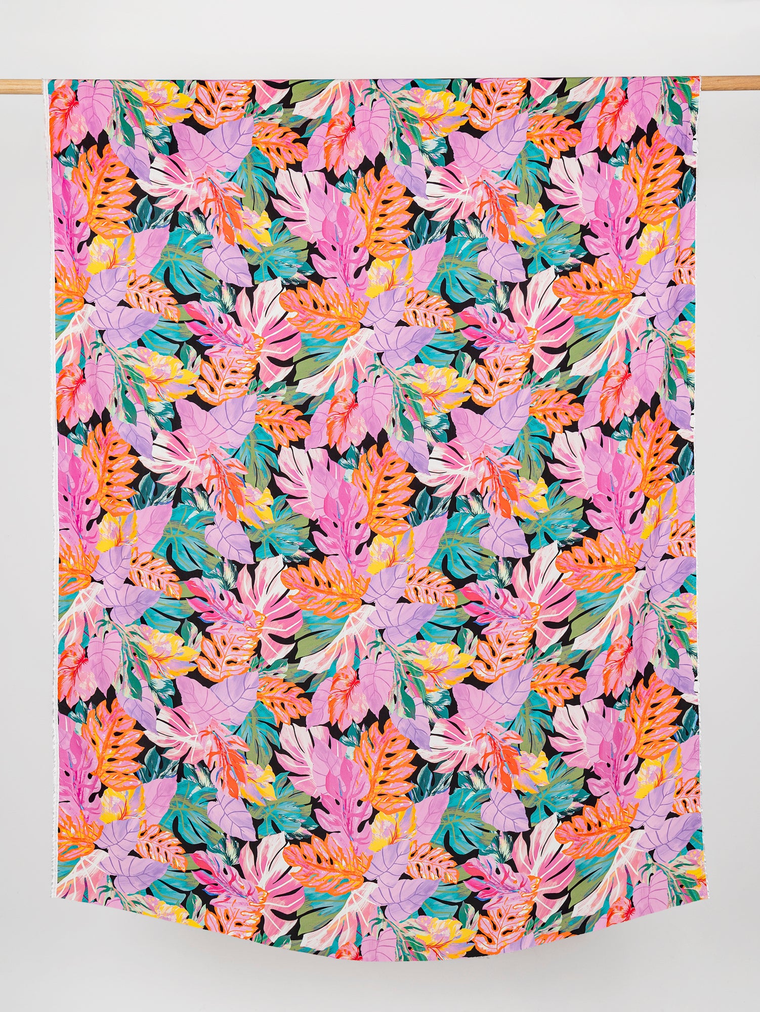 F-VIS249-Jungle-Electric-Print-Ecovero-Viscose-Navy+Electric Blue+Lime+Violet-Core-Fabrics-draped.JPG