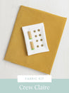 Claire Shorts Kit | Dijon Substantial Organic Cotton Broadcloth - Core Fabrics