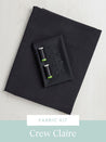 Claire Shorts Kit | Black Substantial Organic Cotton Broadcloth - Core Fabrics