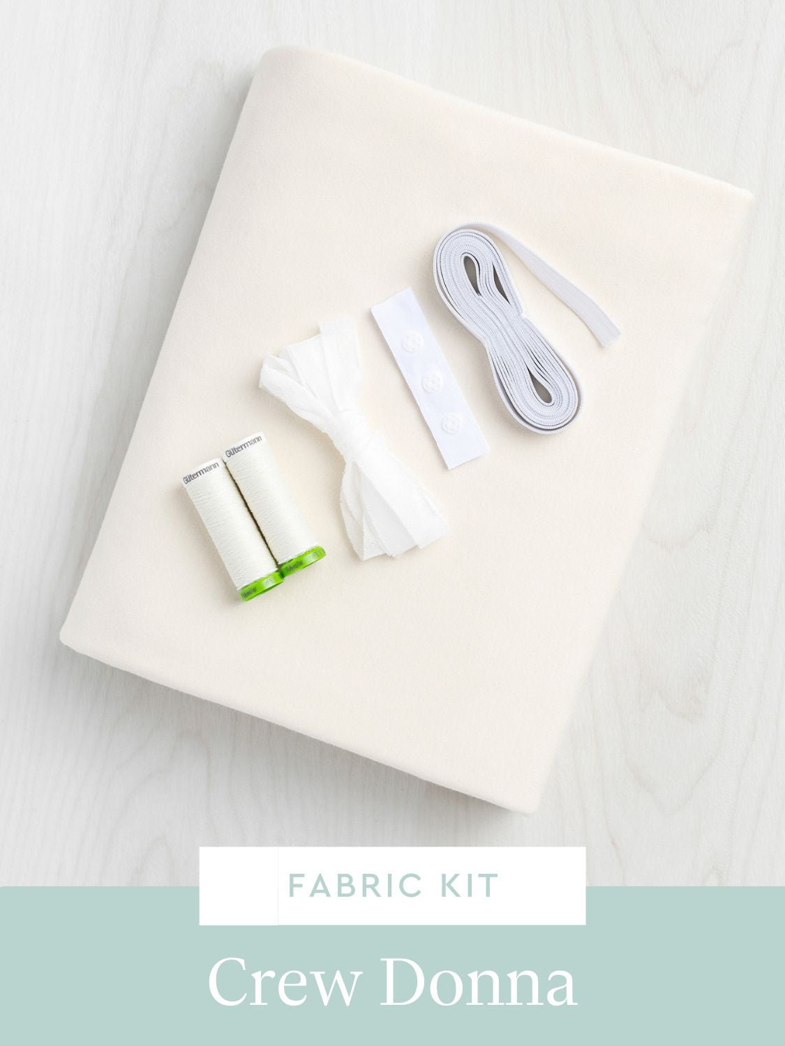 Donna Bodysuit Kit | Cream Organic Cotton Spandex Jersey