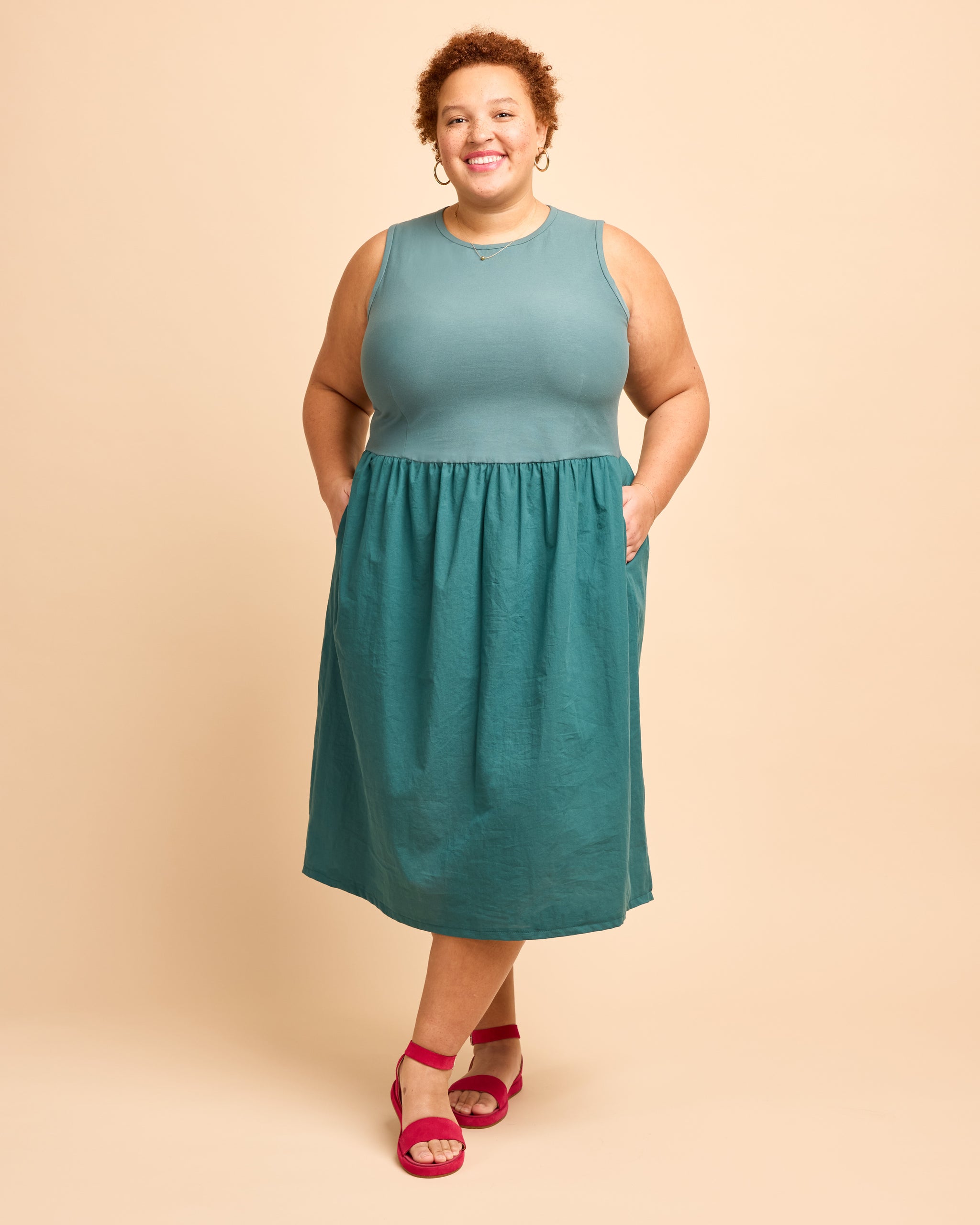 Duxbury Dress Kit | Model | Core Fabrics