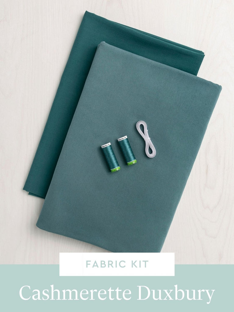 Duxbury Dress Kit | Eucalyptus Organic Cotton Spandex Jersey