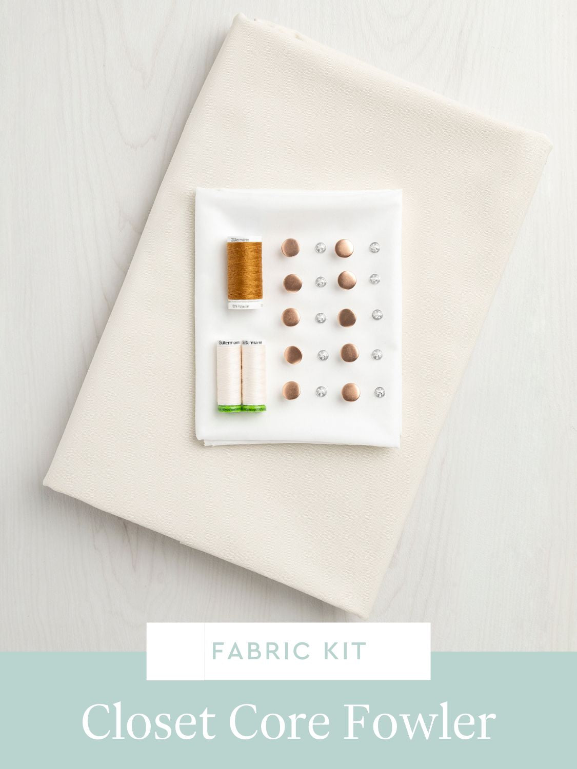 Fowler Jacket Kit |  Marshmallow Midweight Organic Cotton Canvas