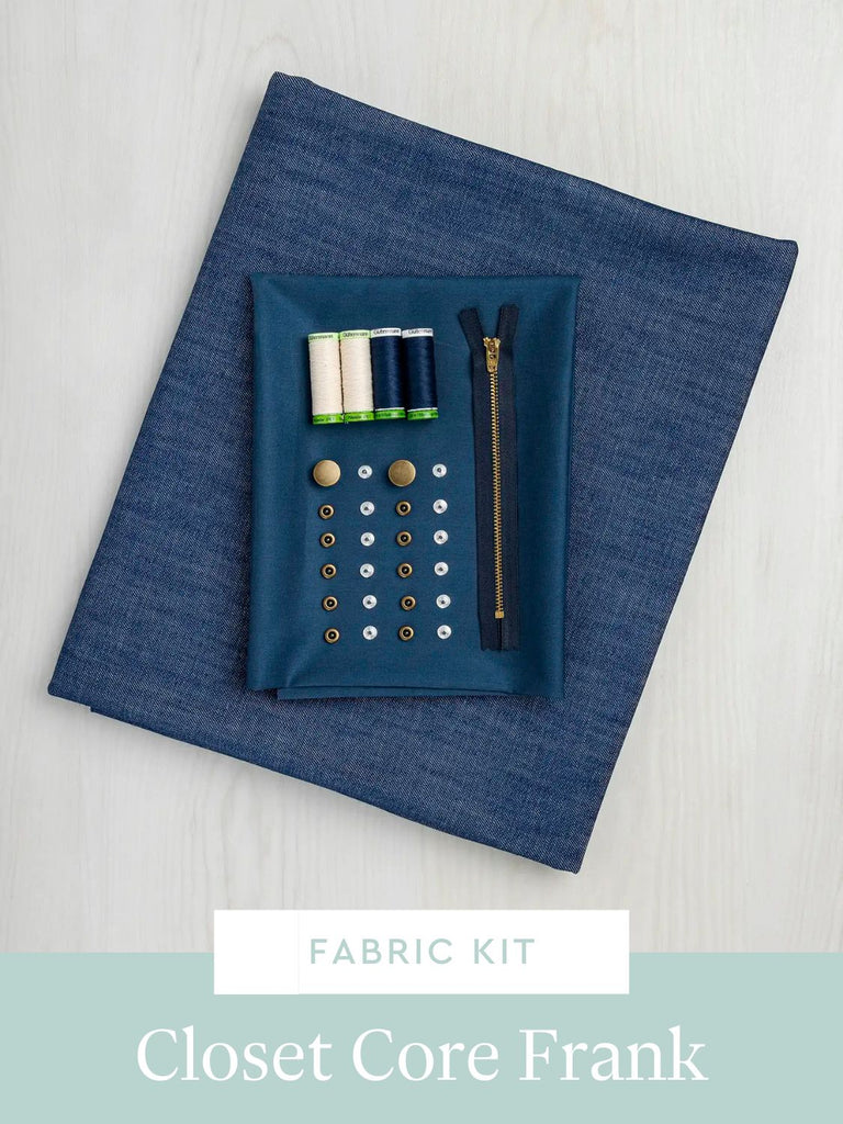 Kit Jeans Frank | Denim éco non extensible 12 oz