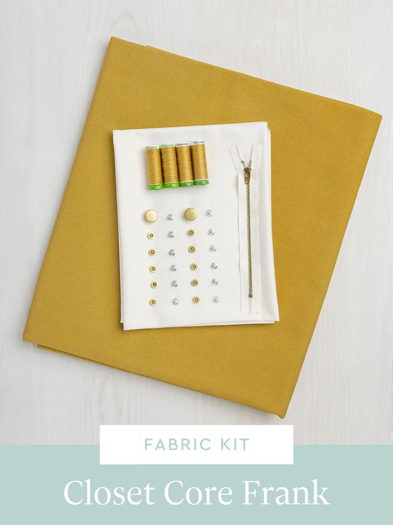 Kit Jeans Frank | Toile de coton biologique mi-lourde Honey