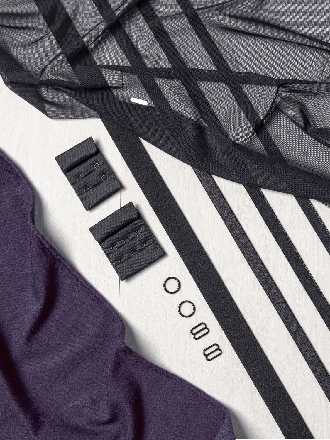 Plush Back Elastic Lingerie Kit (View B) | Core Fabrics