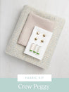 Peggy Jacket Kit - Cornflower Italian Wool Bouclé | Core Fabrics