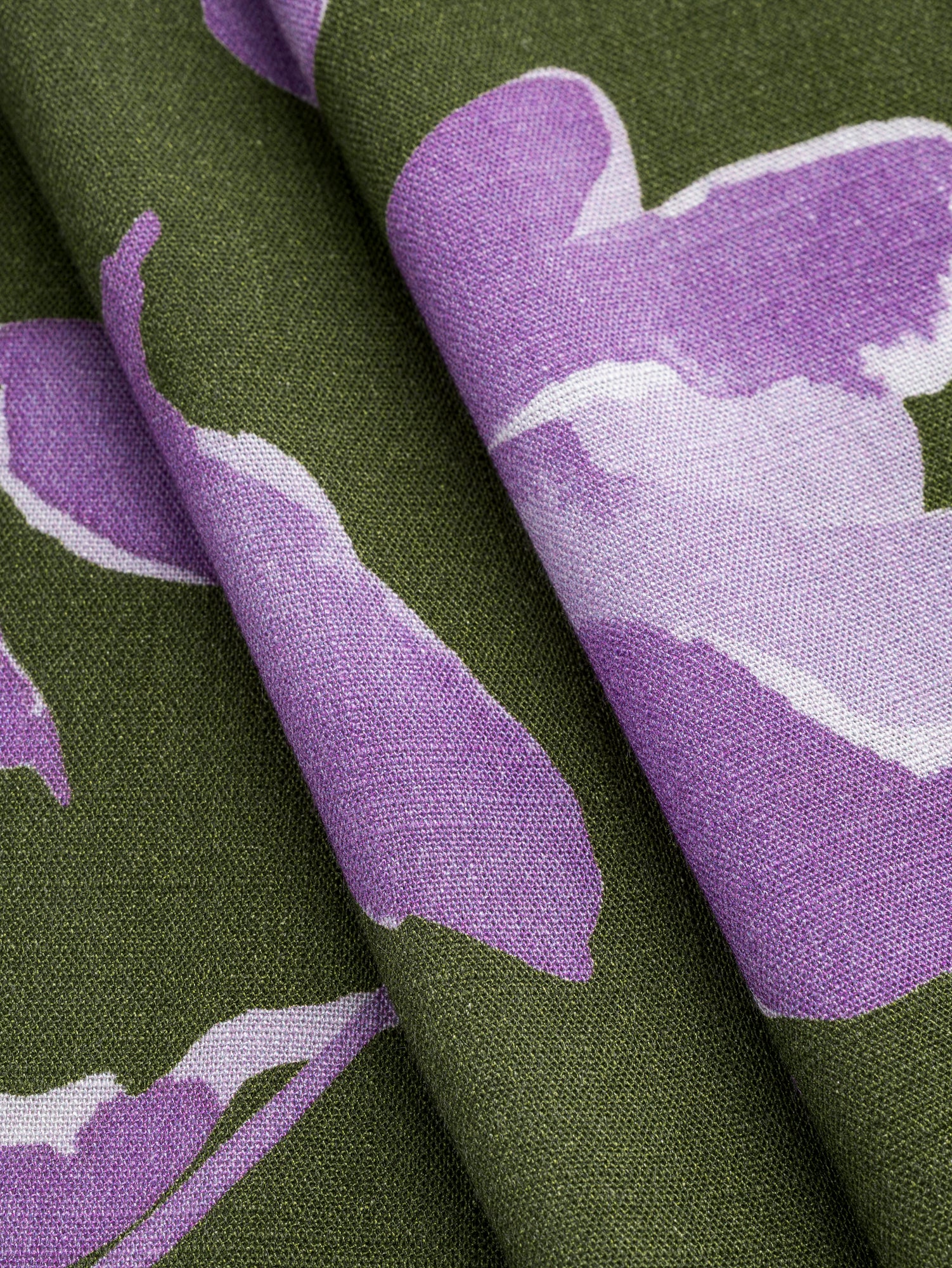 F-VIS264-Large-Iris-Print-Textured-Viscose-Olive-Purple-Core-Fabrics-fold.JPG