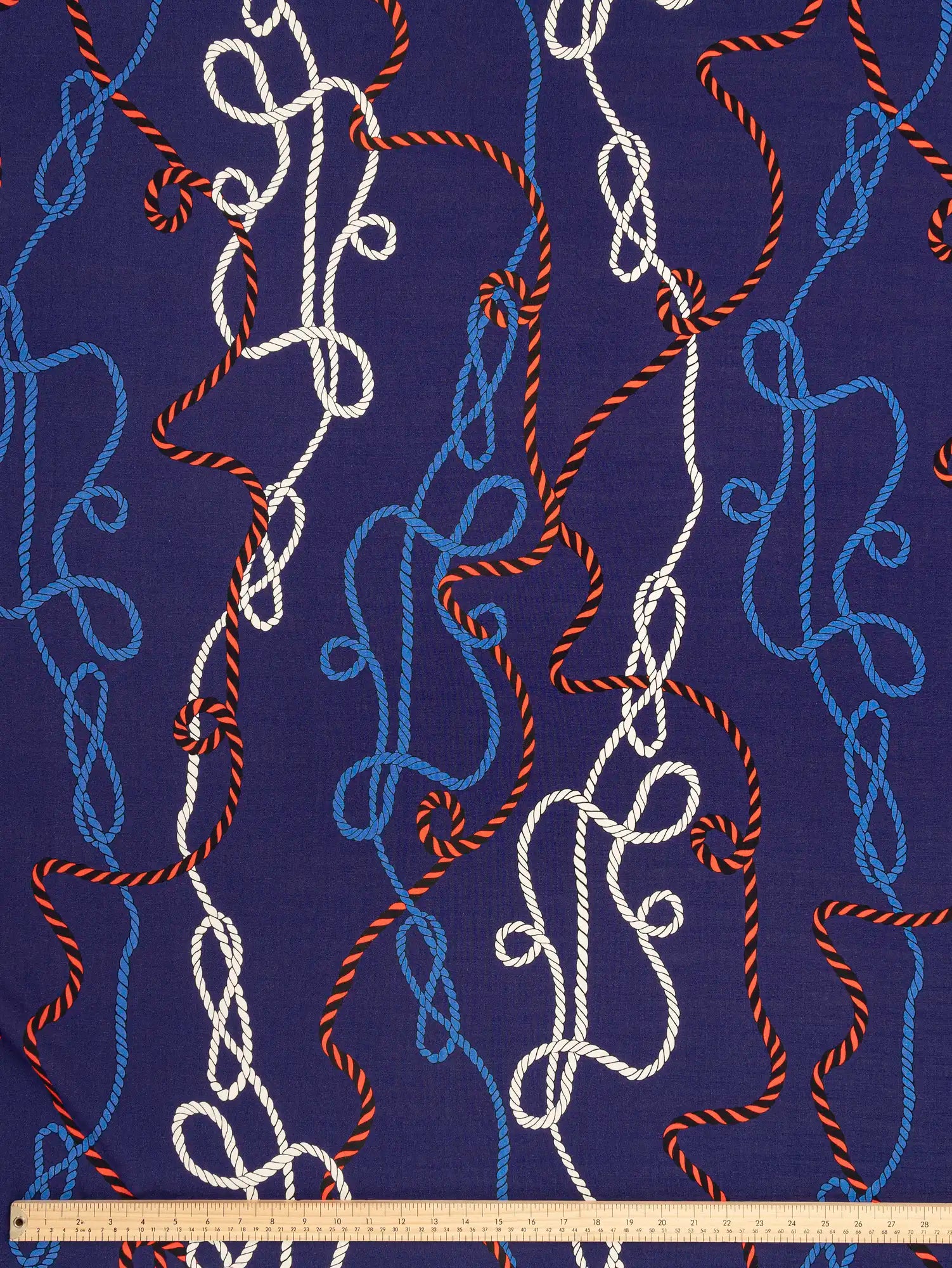 F-VIS311-Large-Rope-Print-Textured-Ecovero-Viscose-Indigo-Ivory-and-Red-Core-Fabrics-ruler.webp