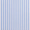 Coton pour chemises à large rayure - bleu ciel + blanc