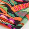 Large Tropical Print Ecovero Viscose - Black + Red + Green