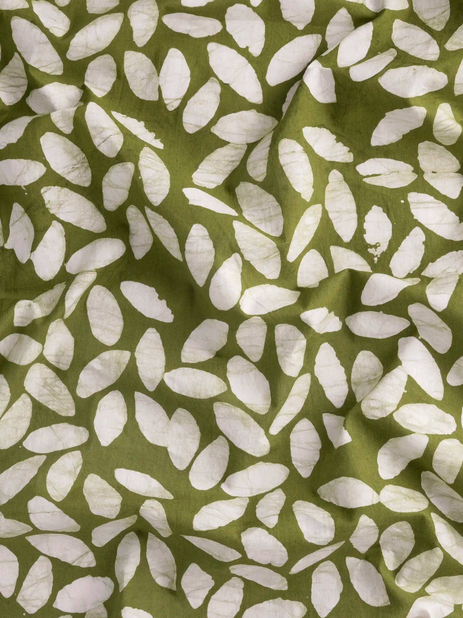F-COT426-001-Leaf-Artisanal-Cotton-Batik-Olive-Core-Fabrics-scrunched.webp