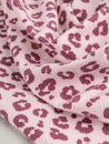 Leopard Print Cotton Flannel Deadstock - Pink | Core Fabrics