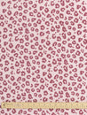 Leopard Print Cotton Flannel Deadstock - Pink | Core Fabrics