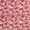 Voile de coton imprimé léopard - crème + magenta + abricot