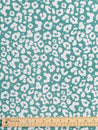 F-PES039-Leopard-Print-Swim-Knit-Deadstock-Green-and-Cream-Core-Fabrics-ruler.JPG