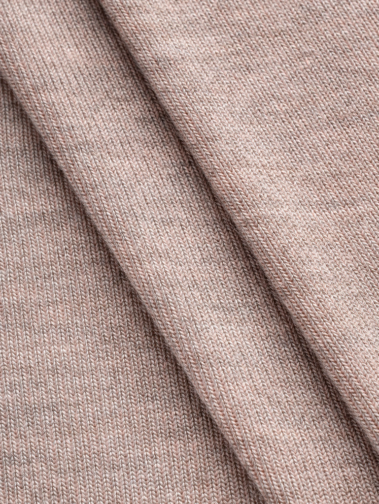 Tricot léger pour chandails fin de rouleau — primevère chiné