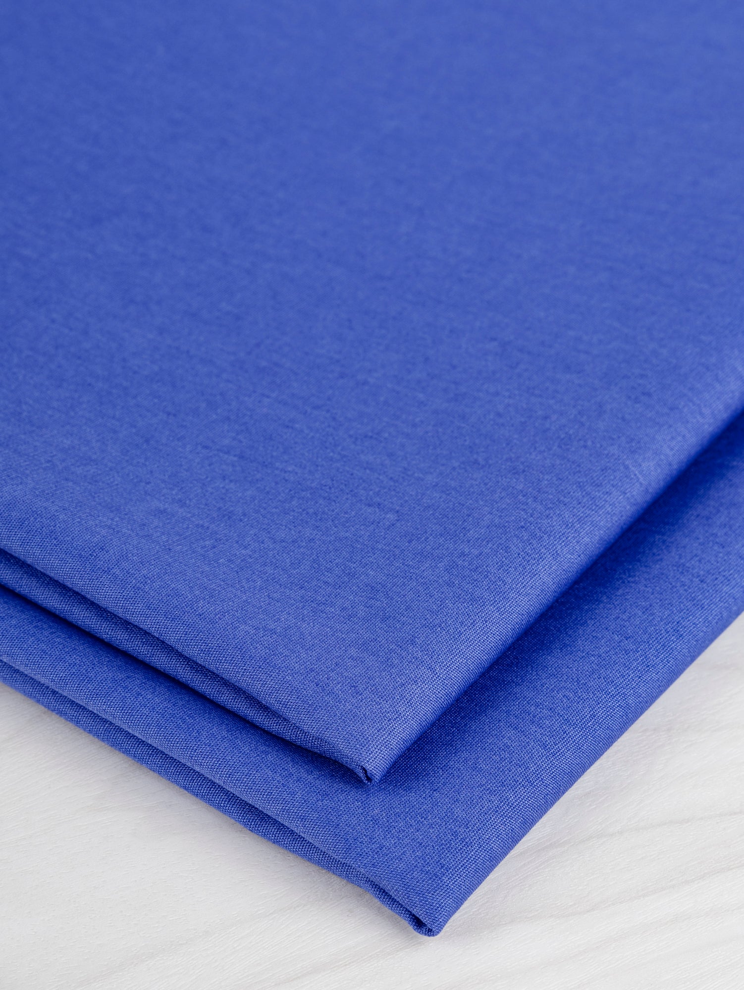 Lightweight Silky Cotton Poplin - Cerulean Blue | Core Fabrics