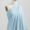 Popeline de coton soyeux légère Collection Core - Bleu chambray
