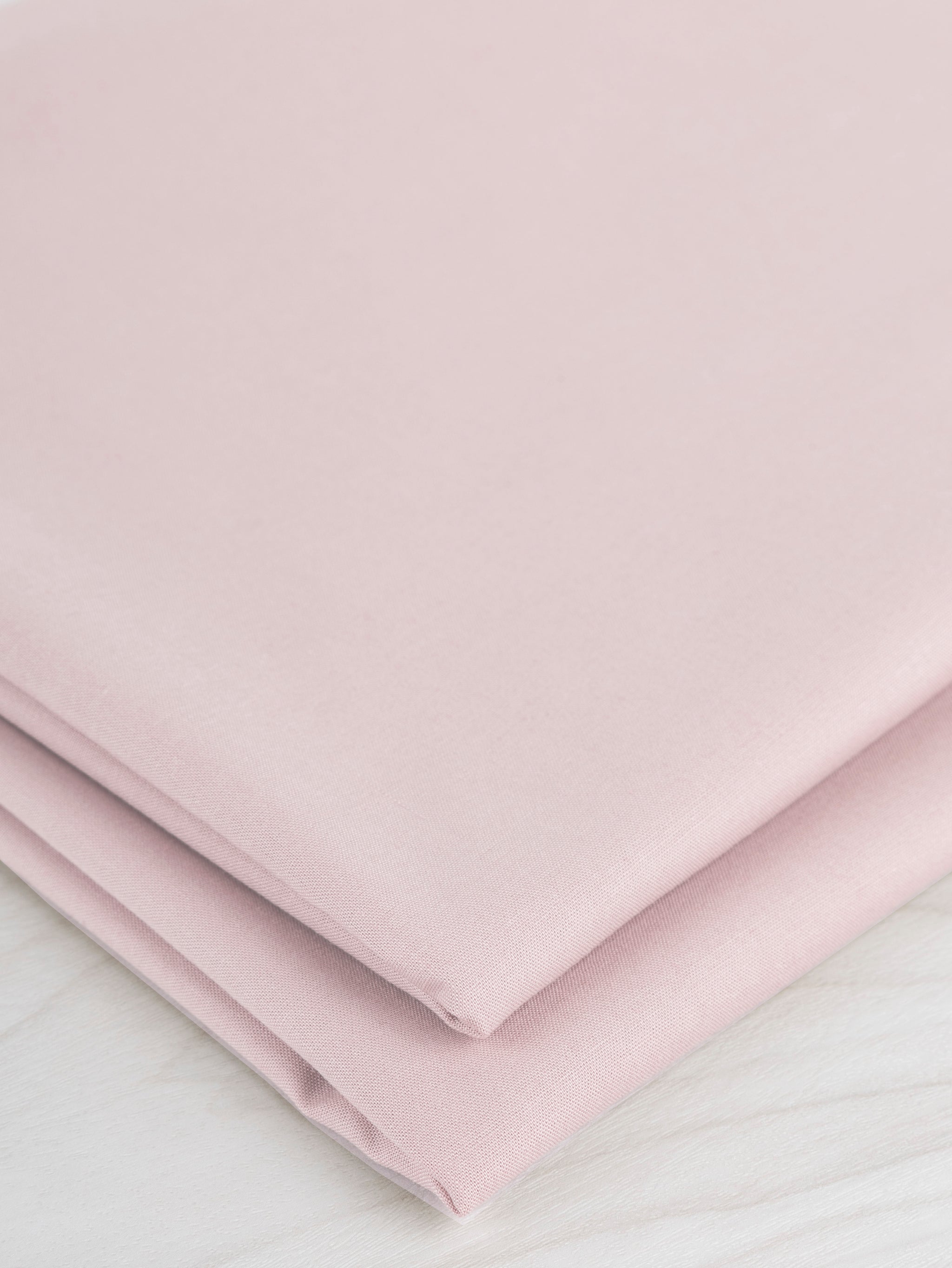 Lightweight Silky Cotton Poplin - Light Pink | Core Fabrics