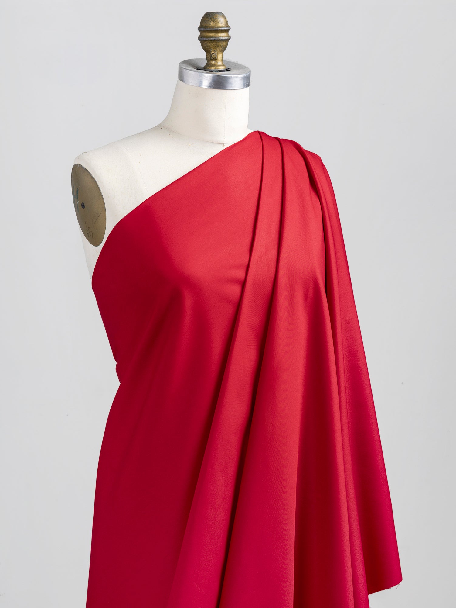 Lightweight Silky Cotton Poplin - Red | Core Fabrics