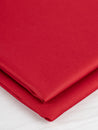 Lightweight Silky Cotton Poplin - Red | Core Fabrics