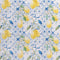 Tricot de performance pour maillot de bain imprimé Limoncello Tile – Jaune + Bleu + Blanc