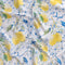 Limoncello Tile Print Swim Performance Knit - Yellow + Blue + White