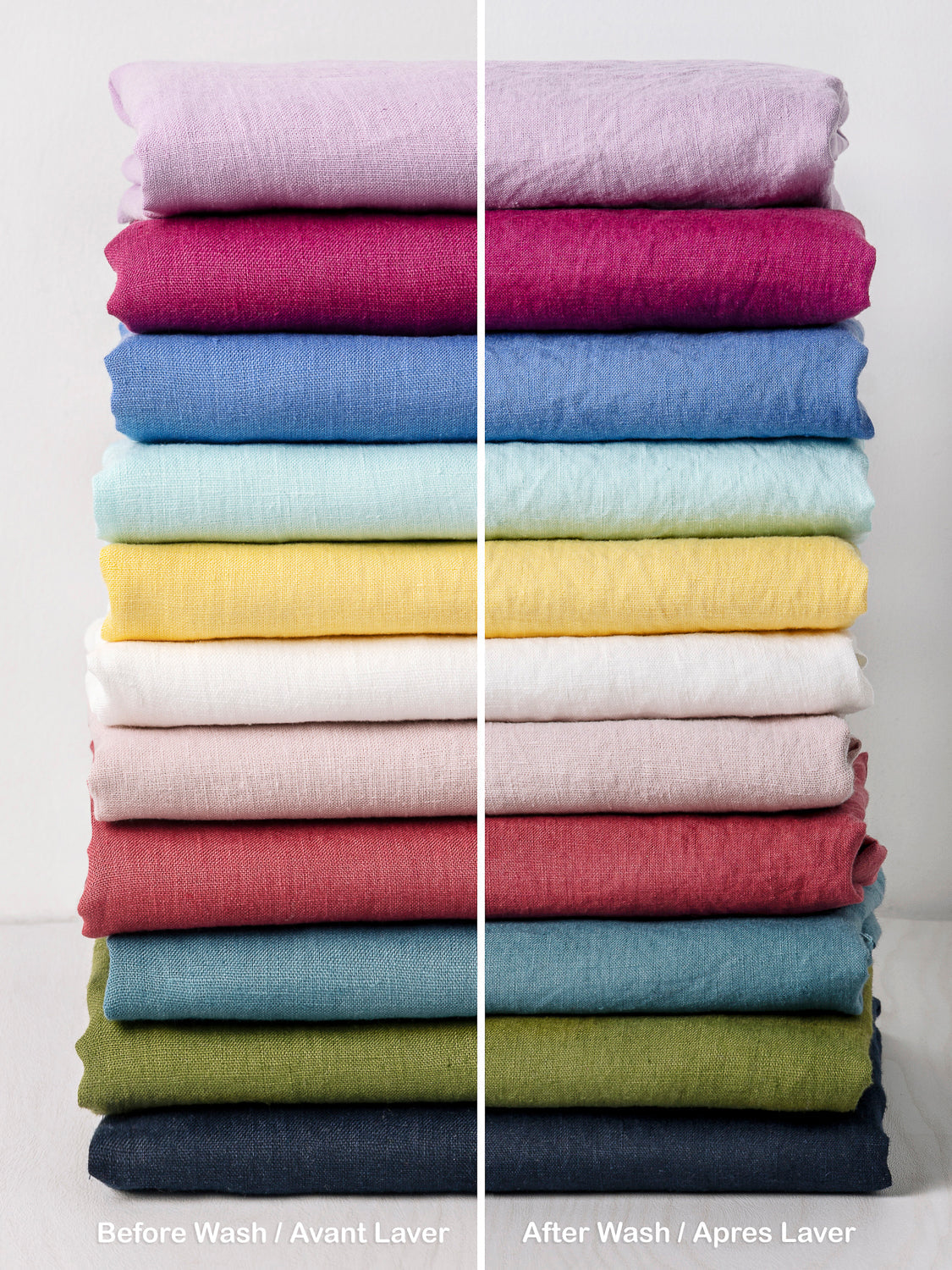 Midweight European Linen - White