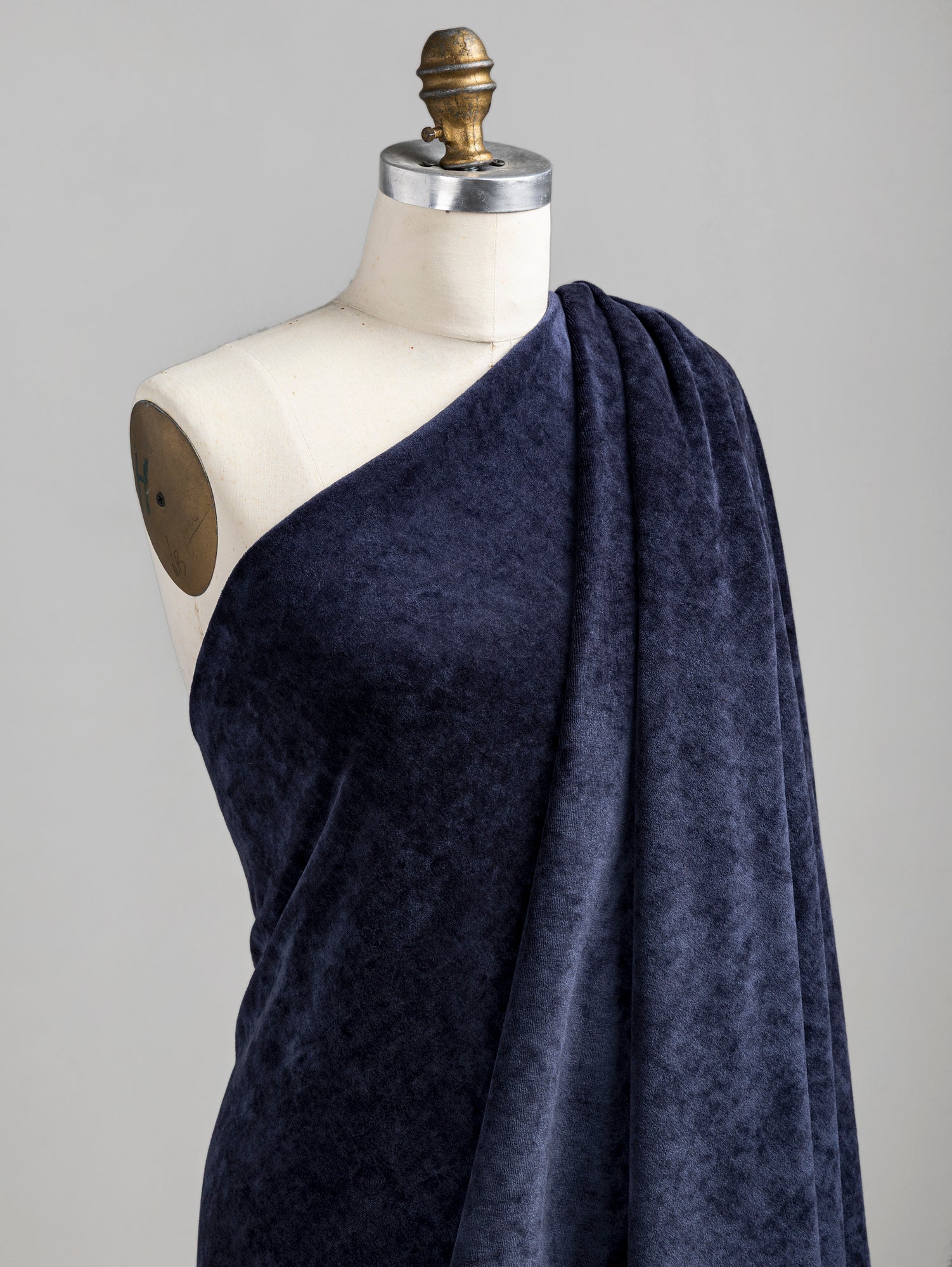 F-BAM007-005-Luxe-Bamboo-Organic-Cotton-Stretch-Velour-Sapphire-Core-Fabrics-draped.JPG