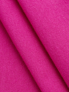 Luxe Organic Cotton Jersey Knit - Raspberry Pink