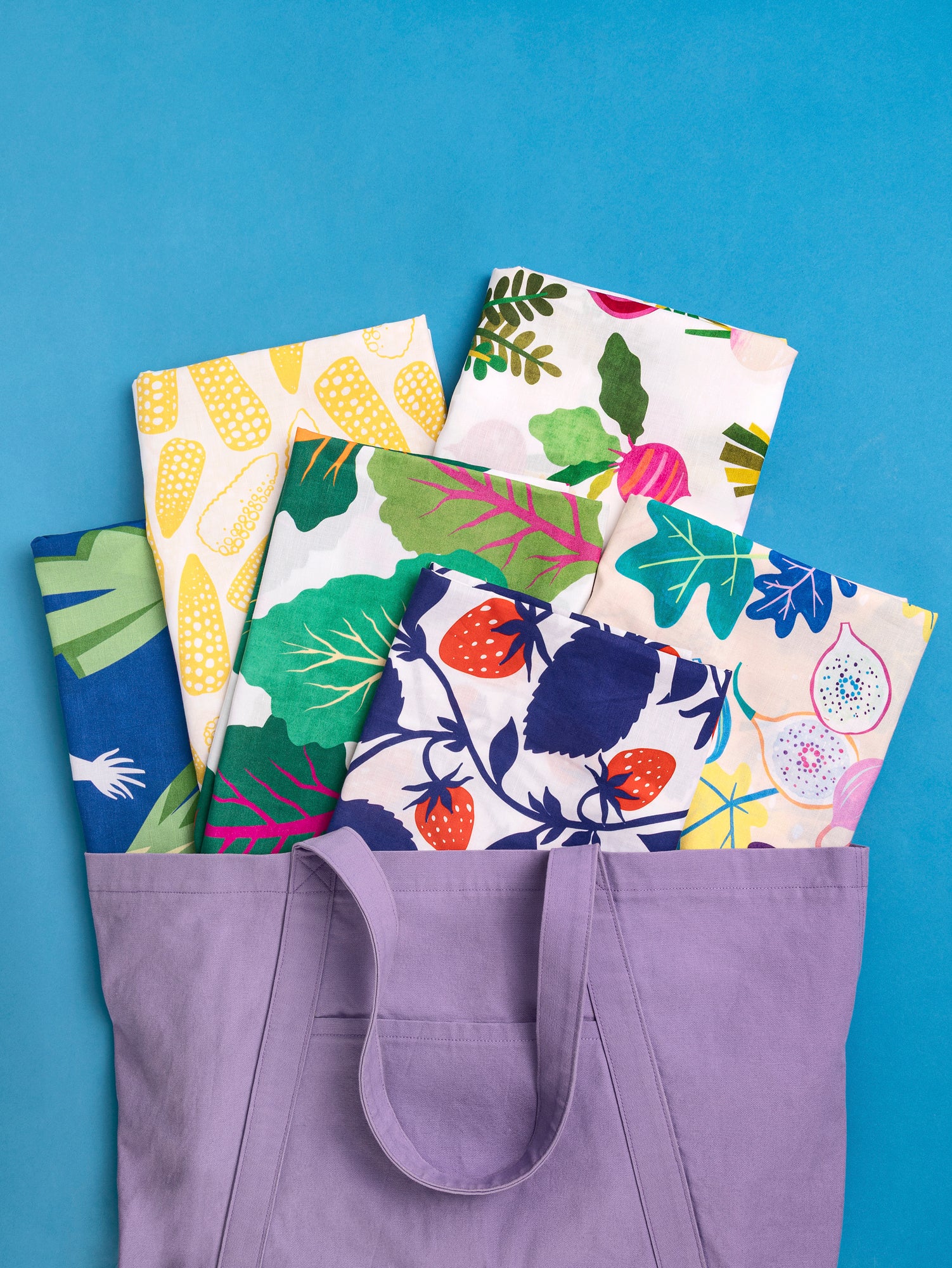 Core Fabrics Market Fruits Veggies Prints