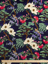 F-VIS276-Magnolia-Bird-Print-Viscose-Silk-Indigo-Magenta-Core-Fabrics-ruler.JPG
