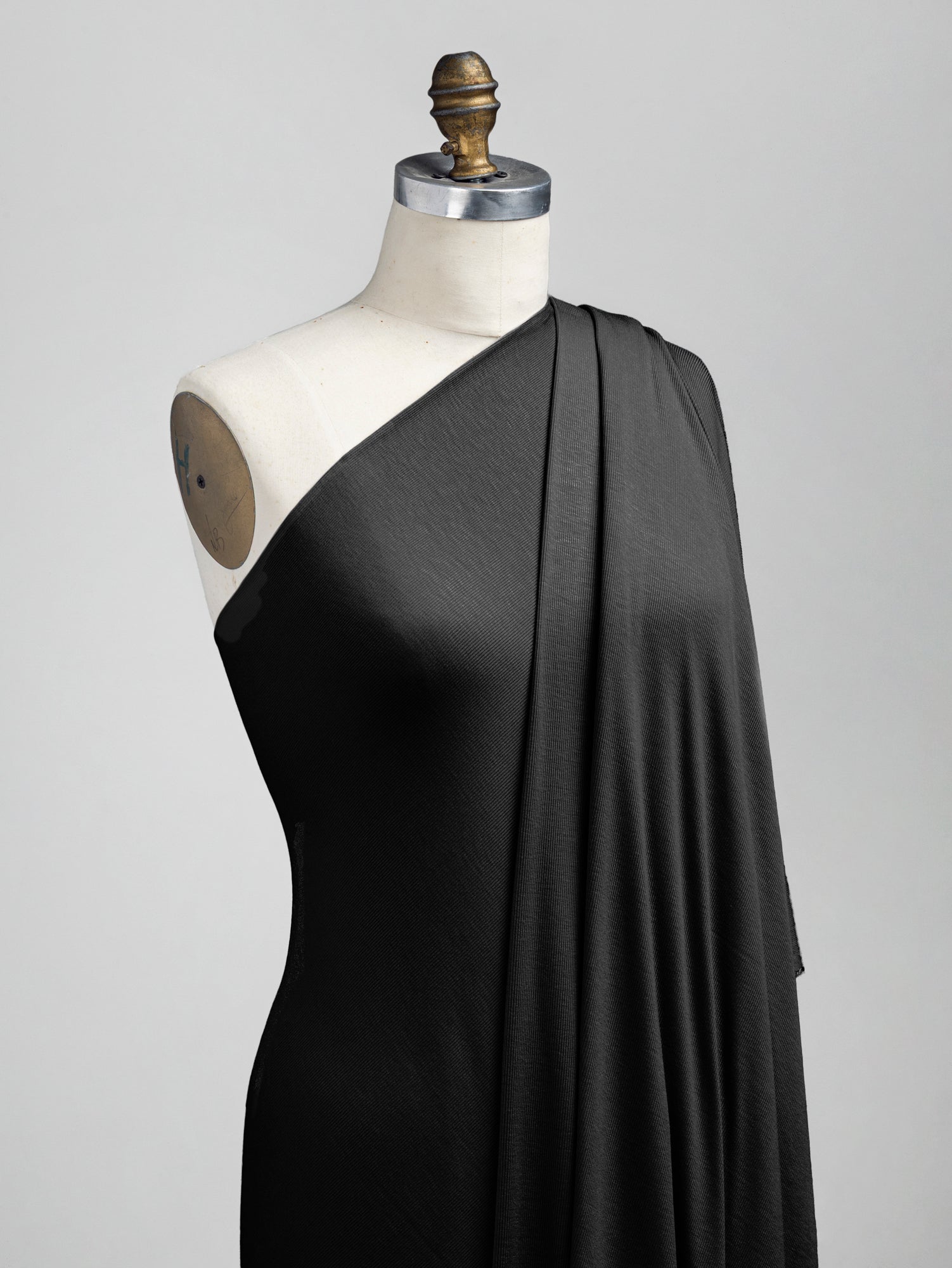 dress fabric made of ribbed silk Silk Rib Ankle Length Tank Dress