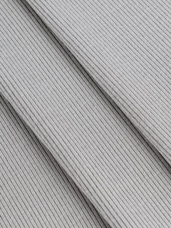 Tricot côtelé MicroModal fin de rouleau – Argent