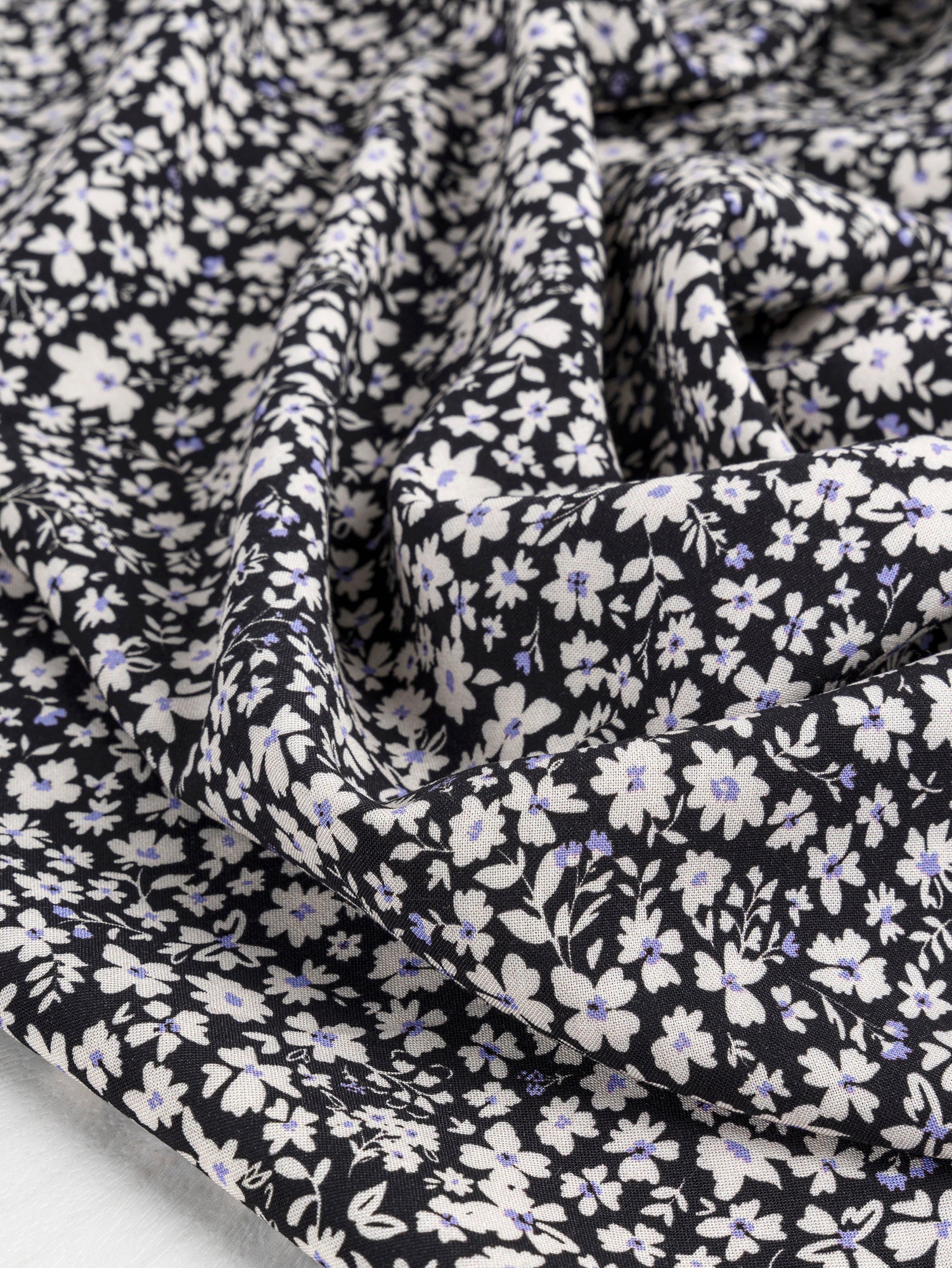 F-VIS242-Midnight-Ditzy-Floral-Print-Ecovero-Viscose-Black-Cream-Periwinkle-Core-Fabrics-scrunched.JPG