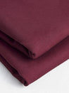 Midweight Organic Cotton Canvas - Merlot | Core Fabrics