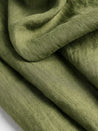 F-LIN020-010-MediumWeightCoreCollectionLinen-OliveGreen-CoreFabrics-scrunched