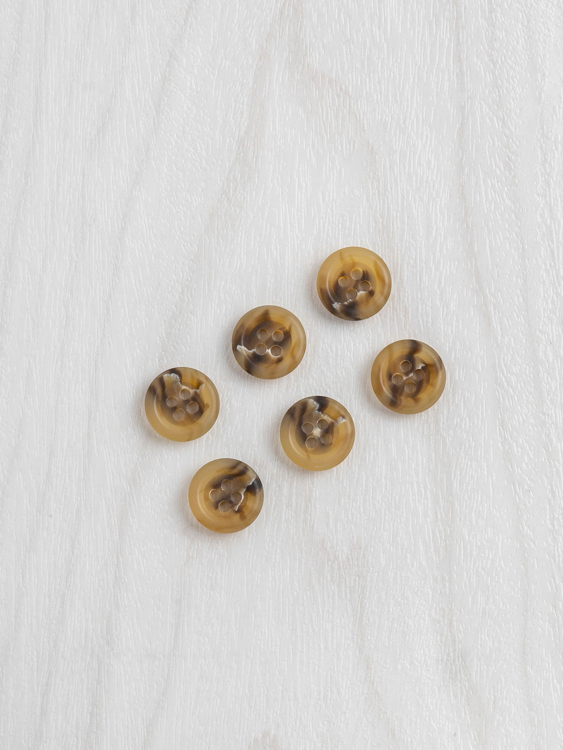 Recycled Paper 16mm (5/8") Buttons - 6 pack