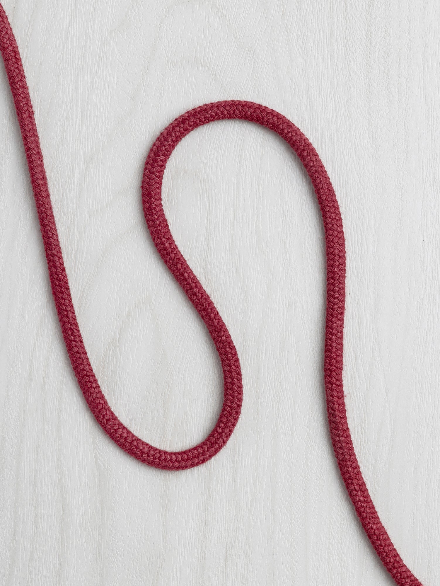 8mm Round Cotton Braided Drawstring Cord