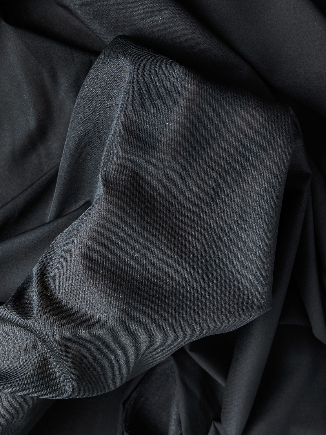 Recycled Lightweight Woven Fusible Interfacing - Black | Core Fabrics