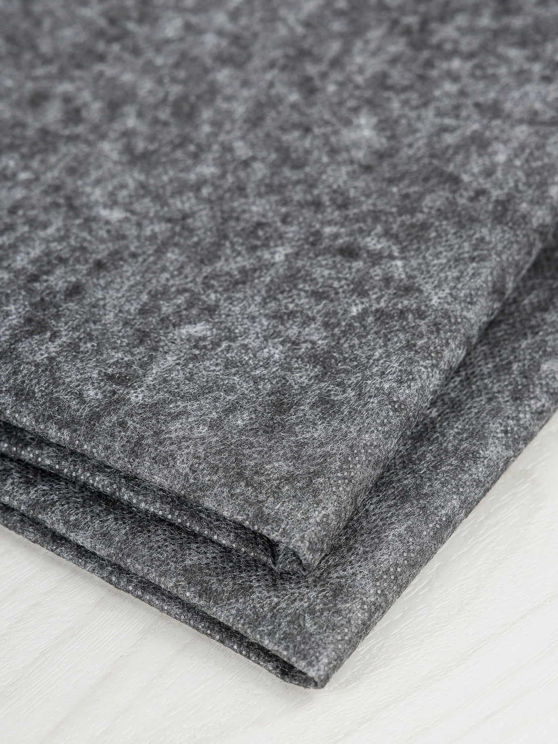 Recycled Lightweight Fusible Non-Woven Interfacing - Charcoal | Core Fabrics
