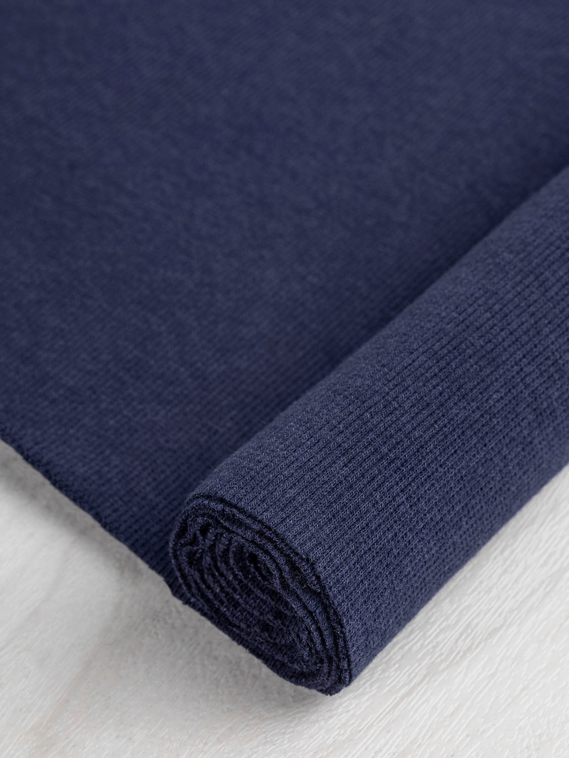 Cotton 2x2 Baby Rib - Cobalt | Core Fabrics