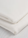 Recycled Cotton Rib Knit - Ivory | Core Fabrics