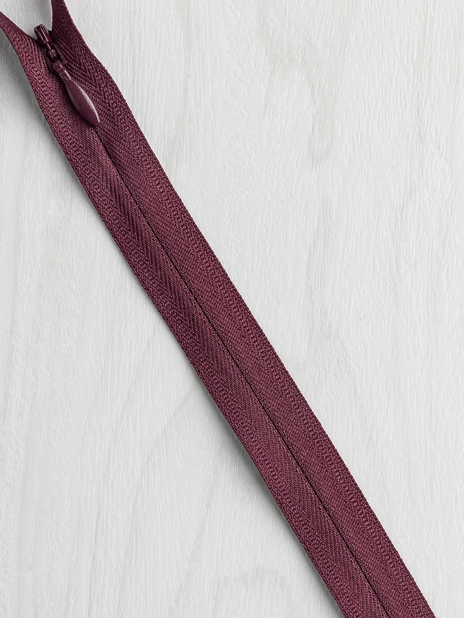 Invisible YKK Zipper - 26 Colours
