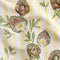 Okie Dokie Artichokie Stripe Print Organic Cotton Linen — Butter Yellow + White + Olive