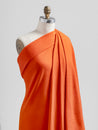 Organic Cotton Fleece - Orange | Core Fabrics