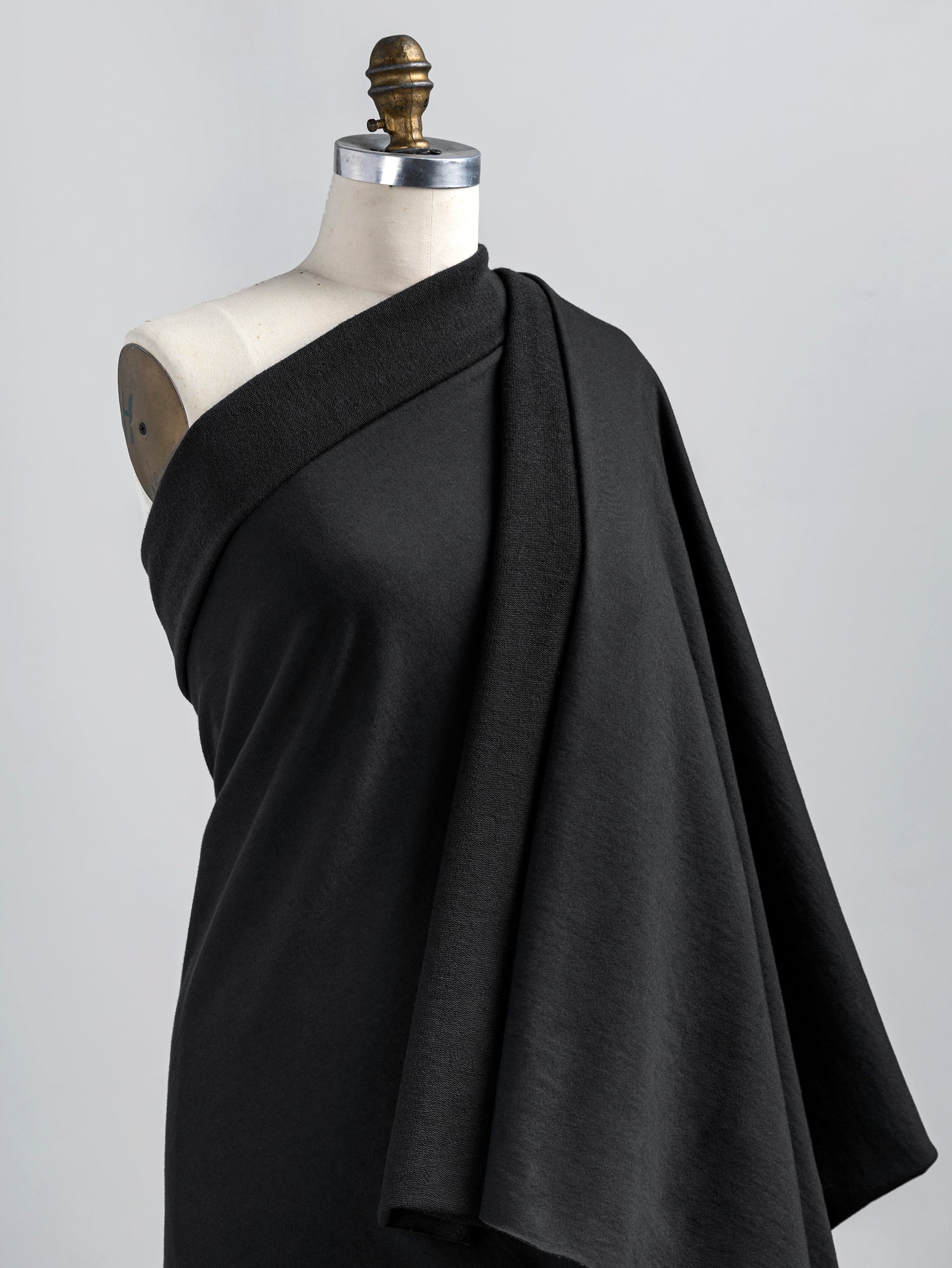 F-COT364-001-Organic-Cotton-Heavy-French-Terry-Black-Core-Fabrics-draped.JPG