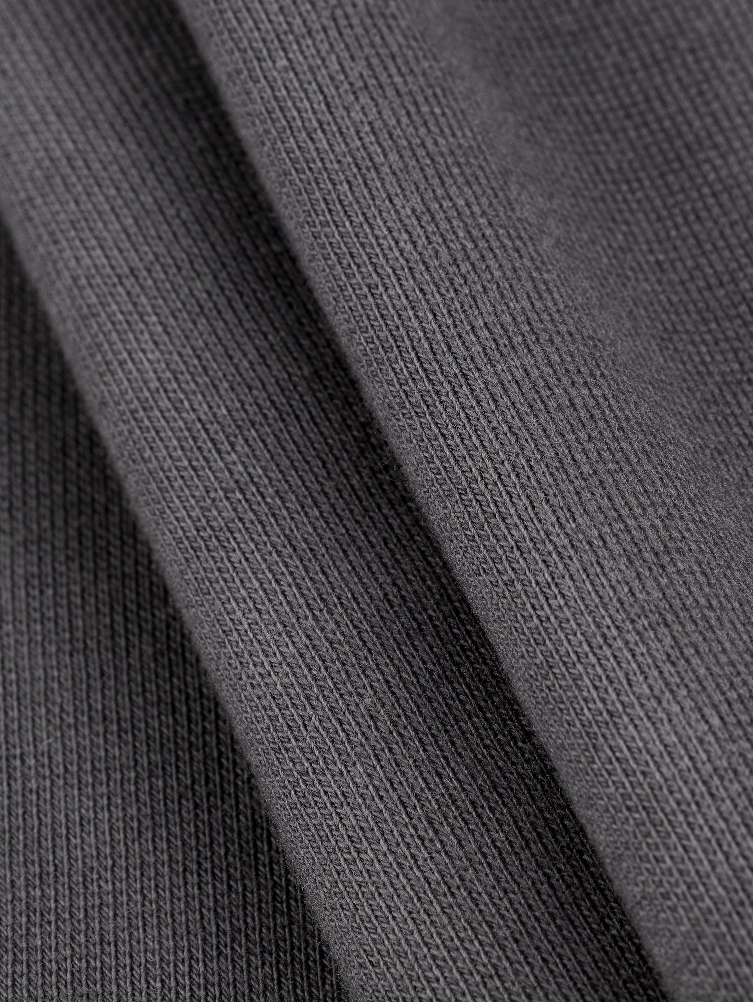 N-RIB008-019 - Organic Cotton Spandex 1x1 Rib Knit - Dark Grey -Core-Fabrics-fold.JPG