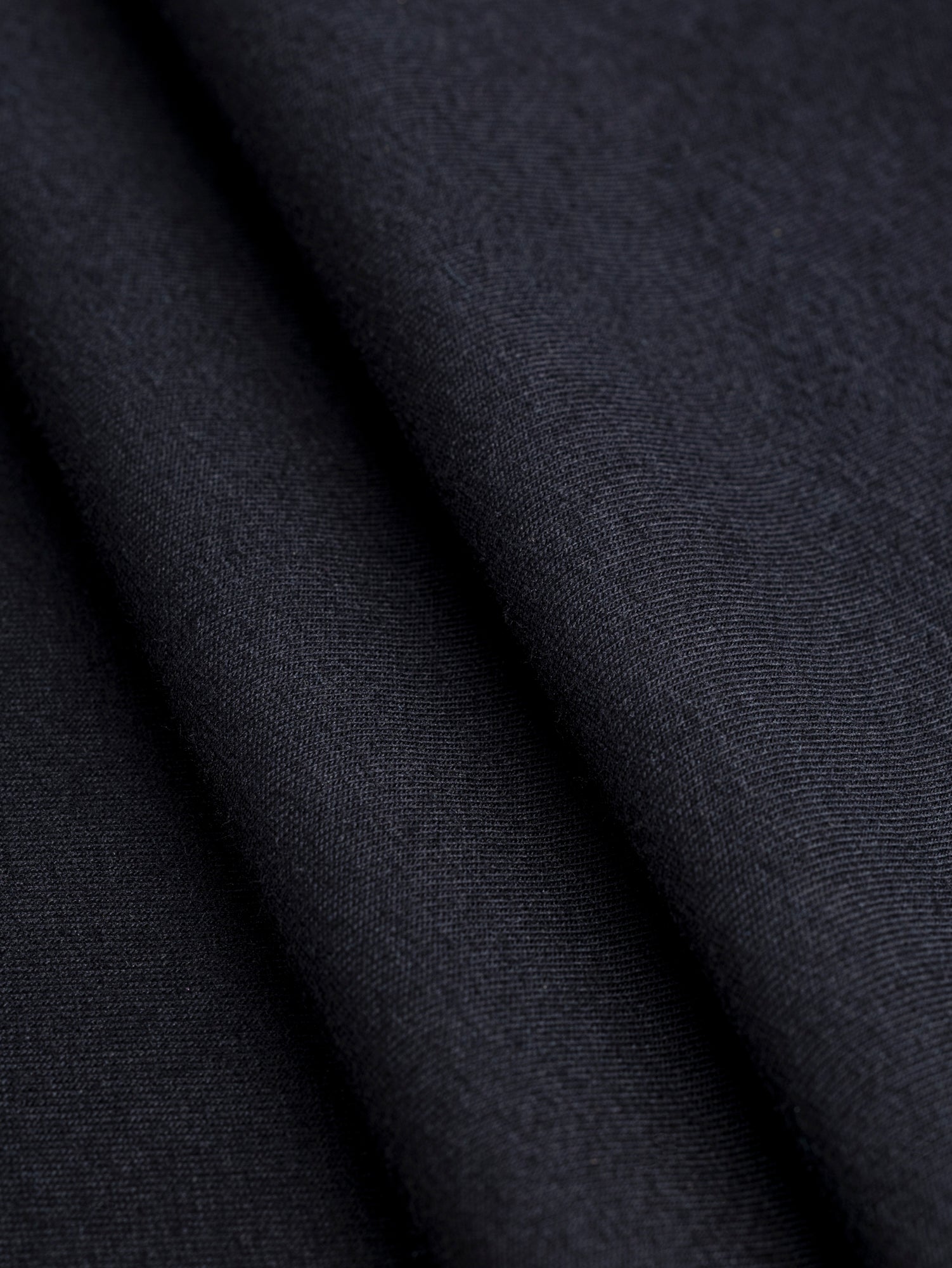 F-COT409-002 - Organic Cotton Spandex Jersey - Black - Core Fabrics- Fold.JPG